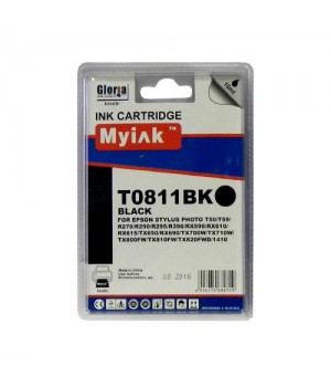 T0821A/811 (Bk) Картридж для EPSON совместимый MyInk